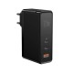 Мережевий зарядний пристрій Baseus GaN2 Pro Quick Charger 2C+U Type-C cable 120W Black CCGAN-J01